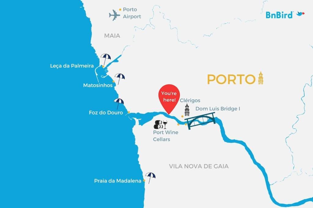 Porto City Holidays By Douro River Esterno foto